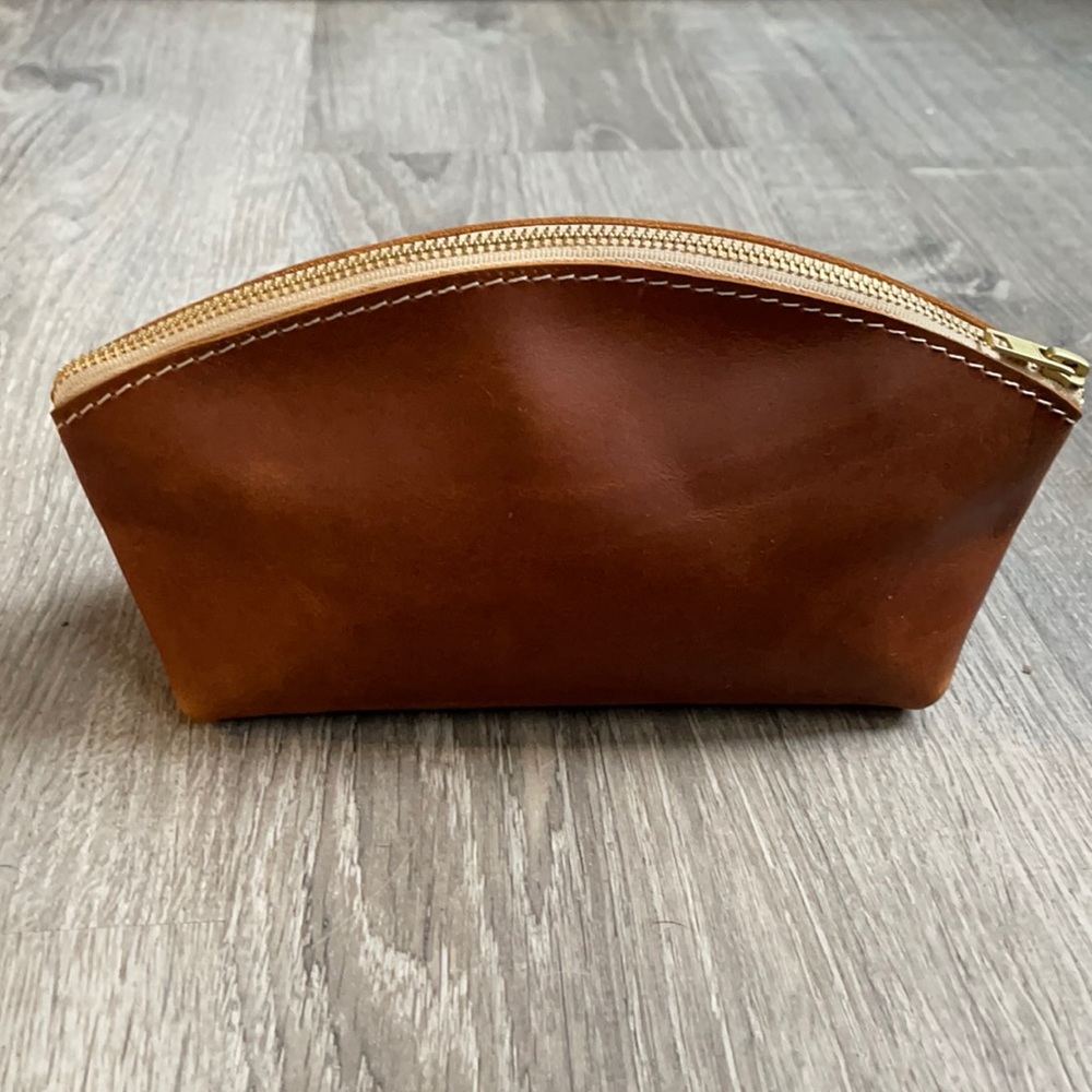 Portland Leather Goods Eclipse Makeup Bag